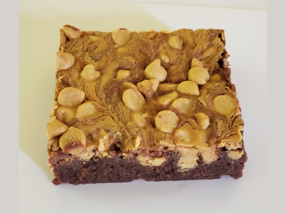 peanut butter swirl brownie